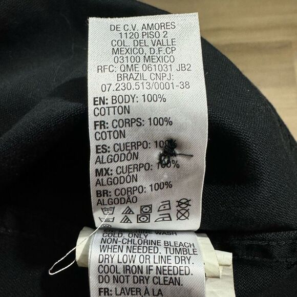 Limited Edition DC Shoe Co Black Button Up Shirt Tiger And Bones Graphic Size M - Picture 9 of 9